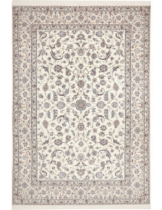 Nain 6la 211x306 Cm Nain 6la, Persia, Lana Cardata A Mano E