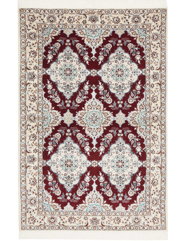 Nain 6la 108x165 Cm Nain 6la Persia Hand-carded Wool And