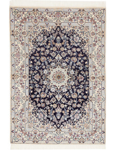 Nain 6la 103x155 Cm Nain 6la Persia Lana Cardata A Mano E