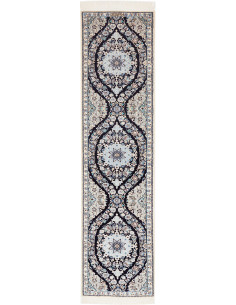 Nain 6la 50x206 Cm Nain 6la Persia Hand-carded Wool And Silk