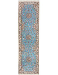 Nain 6la 85x311 Cm Nain 6la Persia Hand-carded Wool And Silk