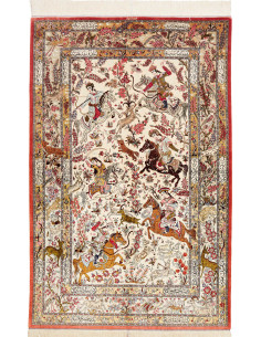 Ghom Silk 132x203 Cm Ghom Silk, Persia, Silk,