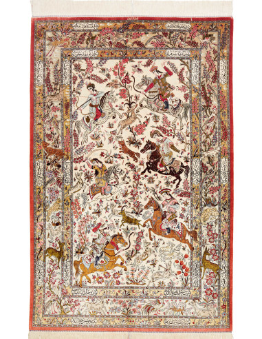 Ghom Seta 132x203 Cm Ghom Seta, Persia, Seta,