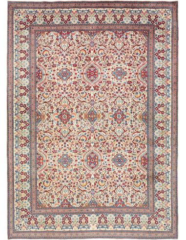 Kashan 248x345 Cm Kashan, Persia, Lana Cardata A Mano