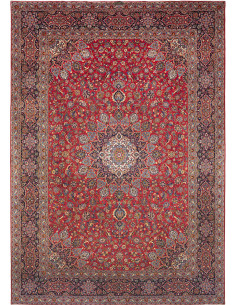 Kashan 285x412 Cm Kashan Persia Hand-carded Wool Cotton