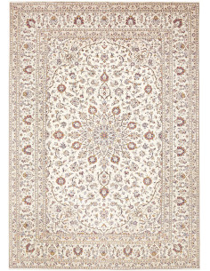 Kashan 243x342 Cm Kashan, Persia, Lana Cardata A Mano,