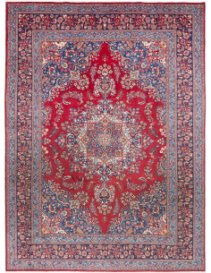 Sabzevar 245x340 Cm Sabzevar, Persia, Lana Cardata A Mano