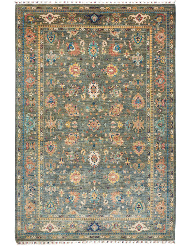 Rug Ziegler Fine Pakistan 202x301 Teal Green Och