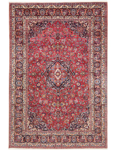 Mashad 193x289 Cm Mashad, Persia, Lana Cardata A Mano,
