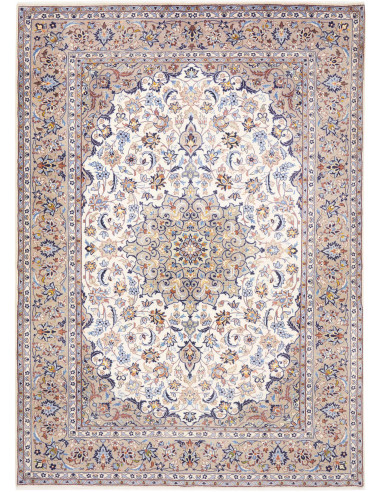 Kashan 200x285 Cm Kashan, Persia, Hand-carded Wool (warp: