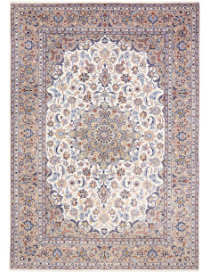 Kashan 200x285 Cm Kashan, Persia, Hand-carded Wool (cotton