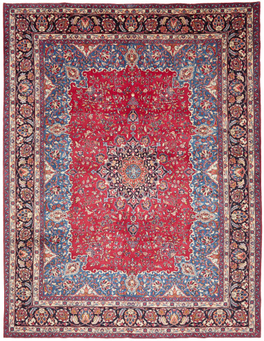 Mashad 298x384 Cm Mashad Persia Lana Cardata A Mano Su