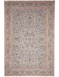 Kashan 275x400 Cm Kashan Persia Lana Cardata A Mano Cotone