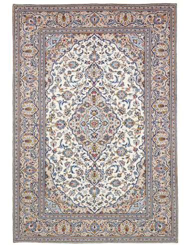 Kashan 195x295 Cm Kashan, Persia, Lana Cardata A Mano,