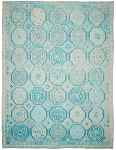 Kilim 298x396 Cm Kilim Afghanistan Hand-carded Wool Cotton