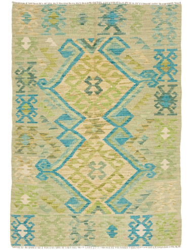 Kilim 103x147 Cm Kilim Afghanistan, Hand-carded Wool, Cotton