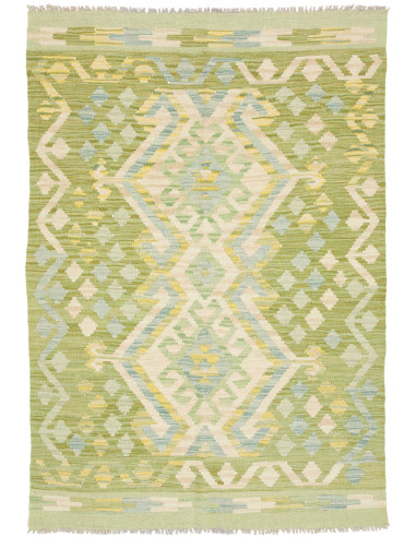 Kilim 102x149 Cm Kilim Afghano Verde