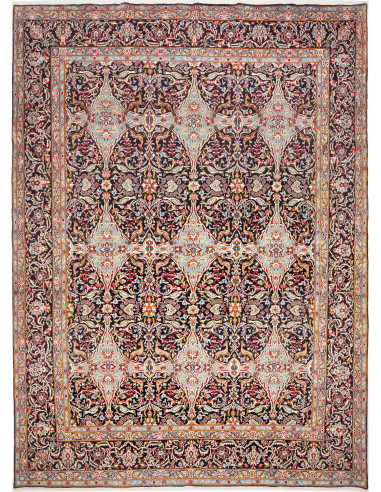 Kerman 293x400 Cm Kerman, Persia, Lana Cardata A Mano