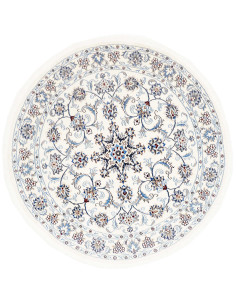 Nain Kashmar 145x145 Cm Nain Kashmar, Persia, Lana Cardata A