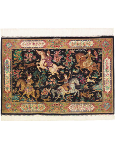Ghom Seta 80x115 Cm Ghom Seta, Persia, 100% Seta,