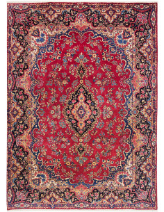 Kerman 251x336 Cm Kerman Persia Lana Cardata A Mano, Ordito