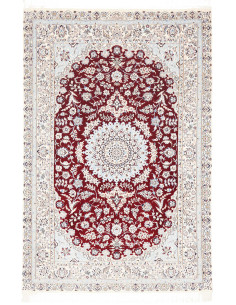 Nain 6la 127x191 Cm Nain 6la, Persia, Hand-spun Wool And