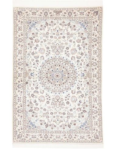 Nain 6la 100x156 Cm Nain 6la Persia Hand-carded Wool And