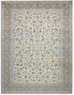 Kashan 293x388 Cm Kashan, Persia, Lana Cardata A Mano,