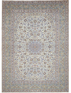 Kashan 300x410 Cm Kashan Persia Hand-carded Wool Cotton