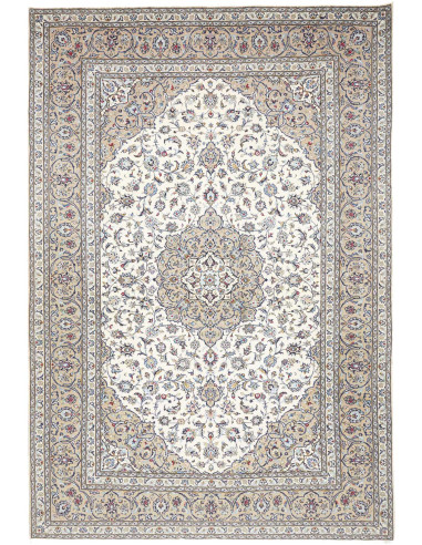 Kashan 250x365 Cm Kashan, Persia, Lana Cardata A Mano