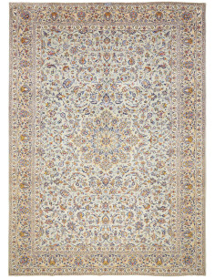 Kashan 292x405 Cm Kashan, Persia, Lana Cardata A Mano,