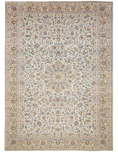 Kashan 292x405 Cm Kashan, Persia, Lana Cardata A Mano,