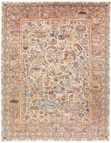 Kashamr Zirkhaki 303x394 Cm Kashamr Zirkhaki Persia, Lana