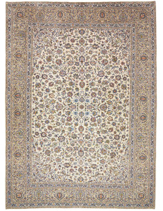 Kashan 285x392 Cm Kashan, Persia, Lana Cardata A Mano