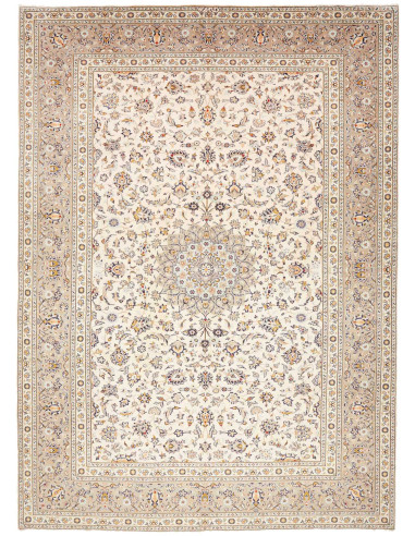 Kashan 250x347 Cm Kashan, Persia, Hand-carded Wool (cotton