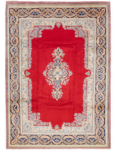 Kerman 237x332 Cm Kerman, Persia, Hand-carded Wool (cotton