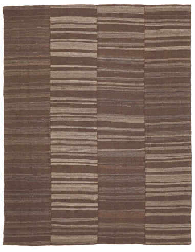 Rug Kilim Vintage Persia 273x211 Brown (shades