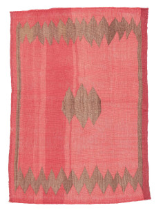 Rug Kilim Vintage Persia 97x140 Coral Red Earth