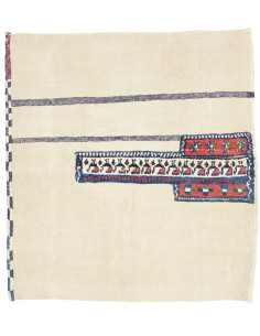Tappeto Kilim Vintage Persia 127x215 Crema Inda