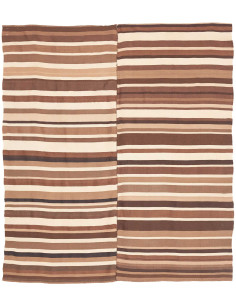 Tappeto Kilim Vintage Persia 129x147 Marrone Be