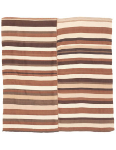 Tappeto Kilim Vintage Persia 135x136 Marrone Cr