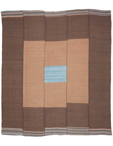 Rug Kilim Vintage Persia 265x297 Dark Brown Bei
