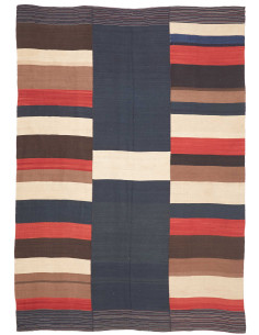 Tappeto Kilim Vintage Persia 188x274 Blu Notte