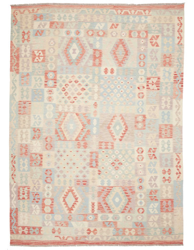 Rug Killim 248x350 Cream Coral