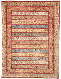 Rug Rubin Pakistan 303x410 Earth Red Beige