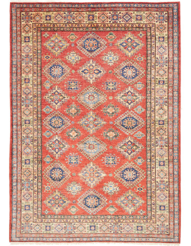 Rug Kazak Fine Pakistan 172x242 Terracotta Red