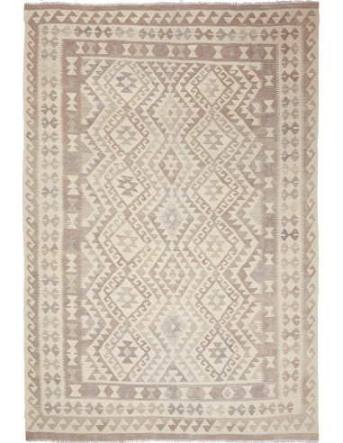 Rug Kilim Afghanistan 197x291 Ivory Beige