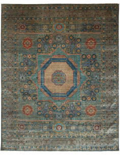 Tappeto Mamlouk Pakistan 251x317 Turchese Petro