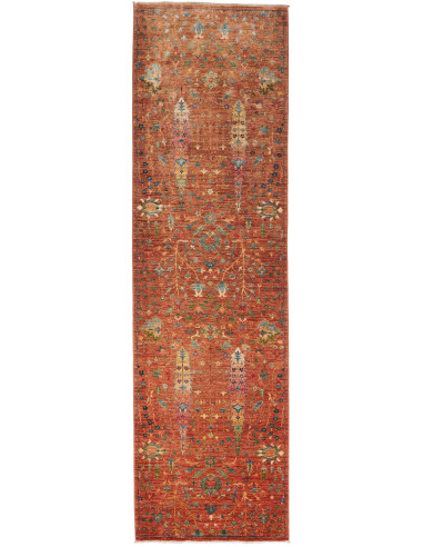 Tappeto Shahi Fine Pakistan 84x294 Ruggine Azzu