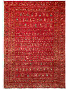Rug Rubin Pakistan 243x339 Red Gold Blue Aqua G